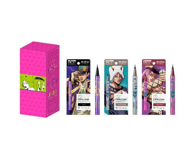 JoJo's Bizarre Adventure Eyeliner Sets Beauty & Care Sugoi Mart Pink