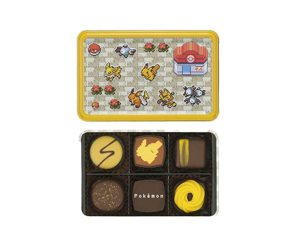 Pokemon Electric Characters Assorted Chocolate Tin